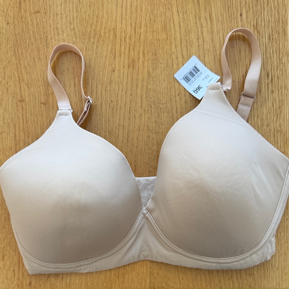 Motherhood Intimates Maternity  Nursing Bra Beige 36G NWT